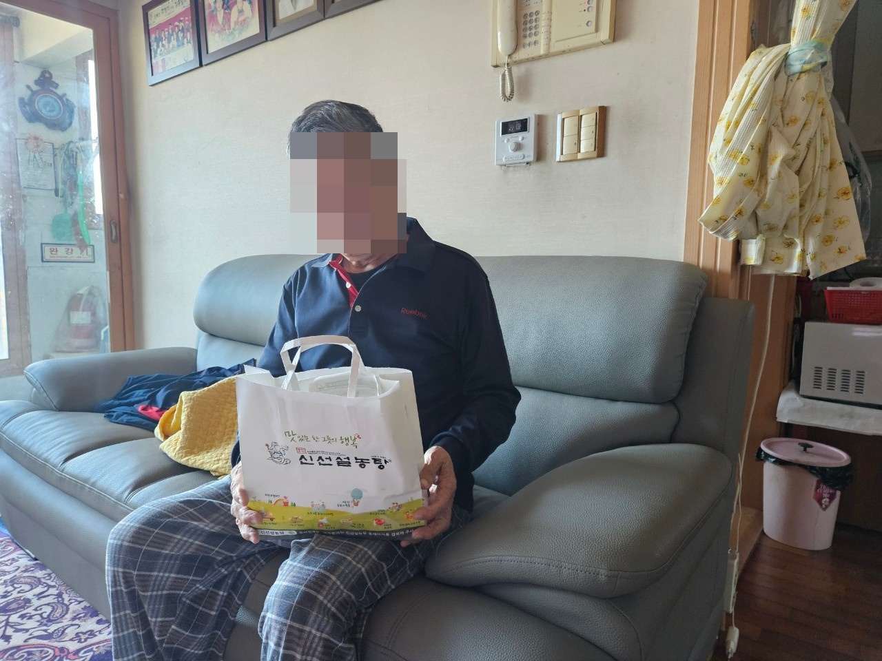 노인맞춤돌봄 11월 후원품 배부