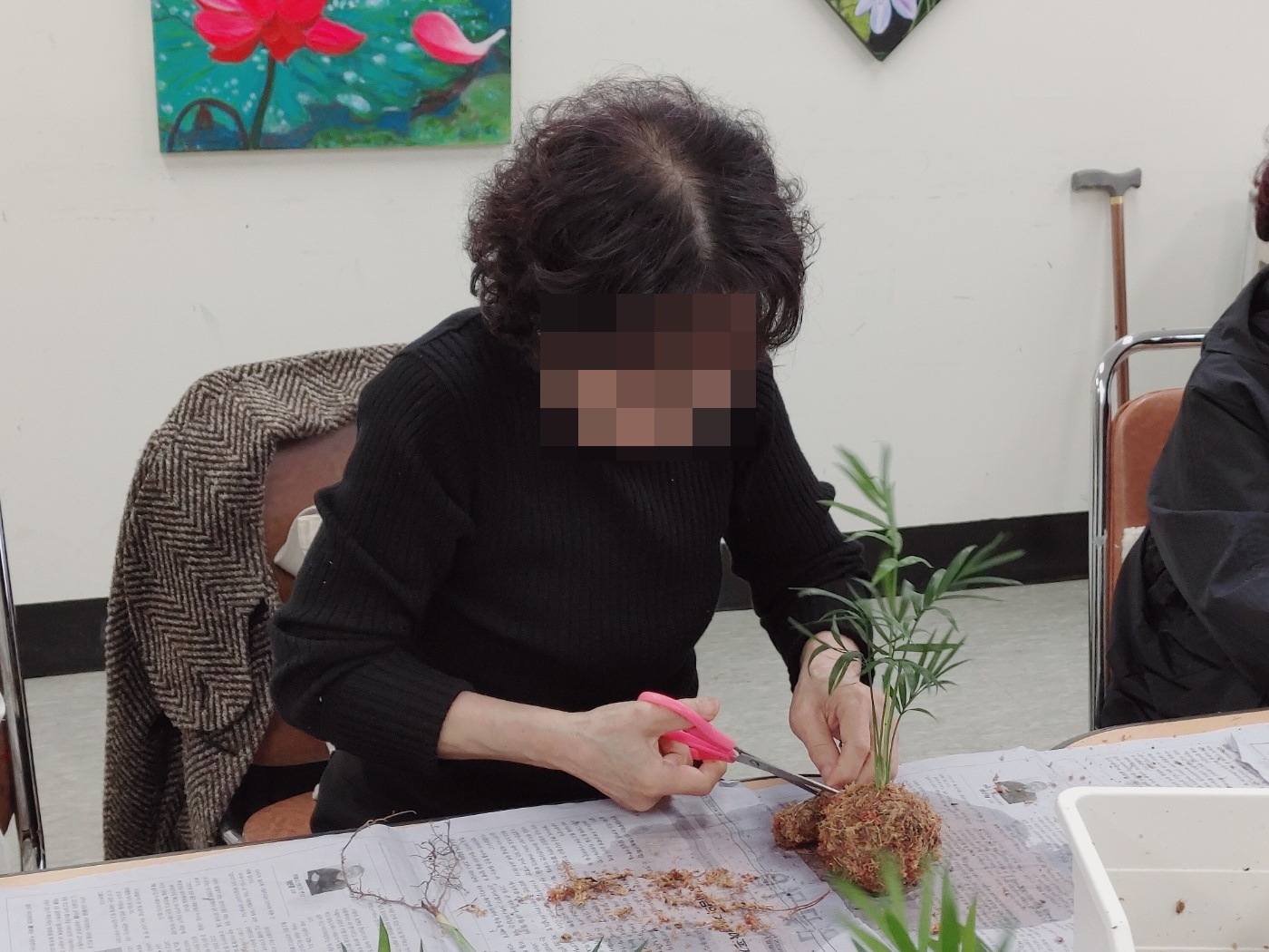 노인맞춤돌봄 특화서비스 '원예활동' 2집단 프로그램 8회기