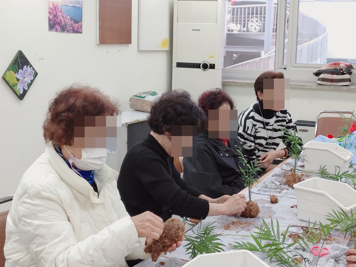 노인맞춤돌봄 특화서비스 '원예활동' 2집단 프로그램 8회기