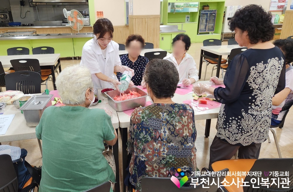 [복리후생사업] 2차영양상담 (요리교실 및 영양교육) 영양교육 진행