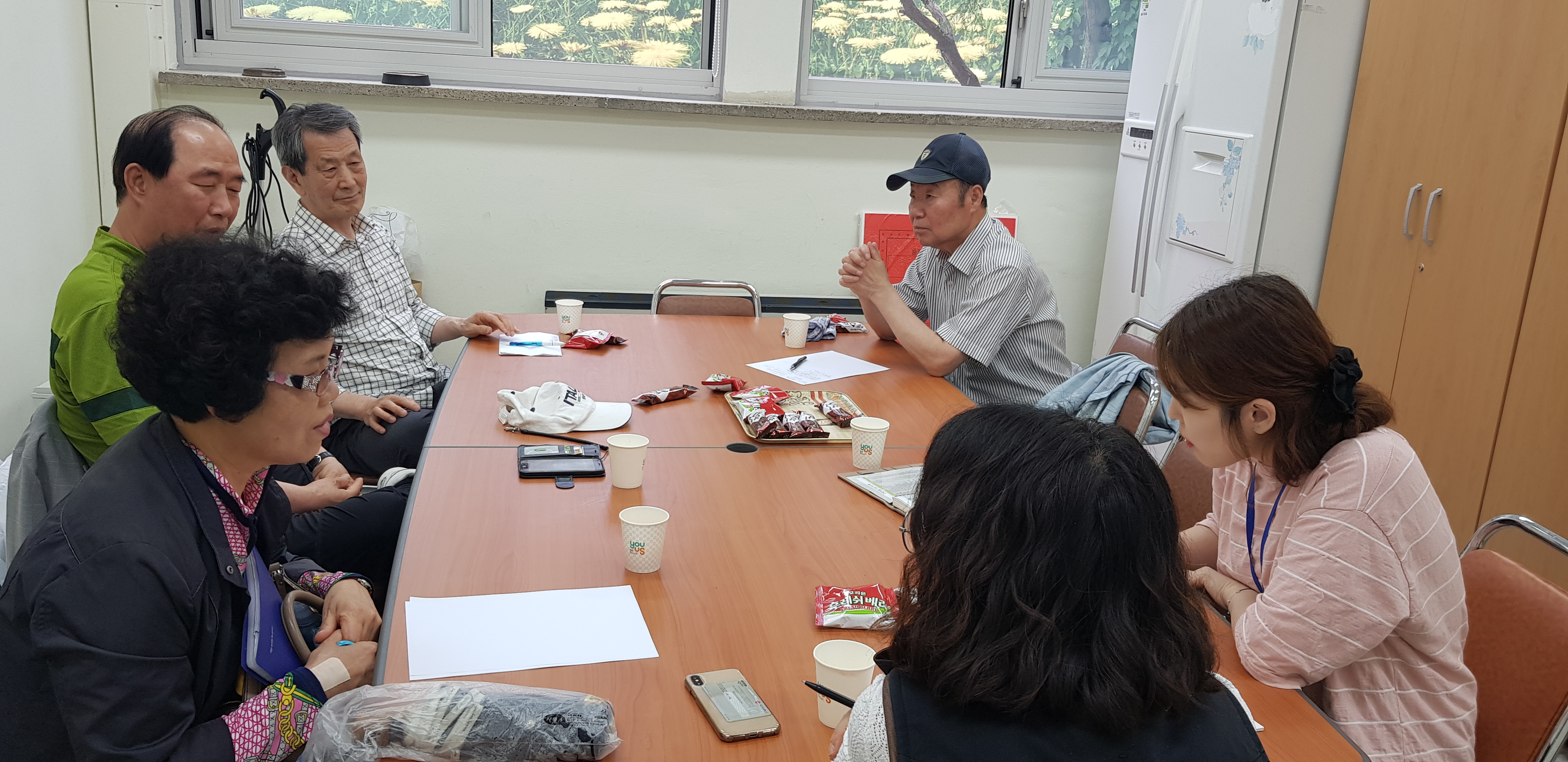 2019년 노인재능나눔활동 은빛수호천사 6월 사례회의