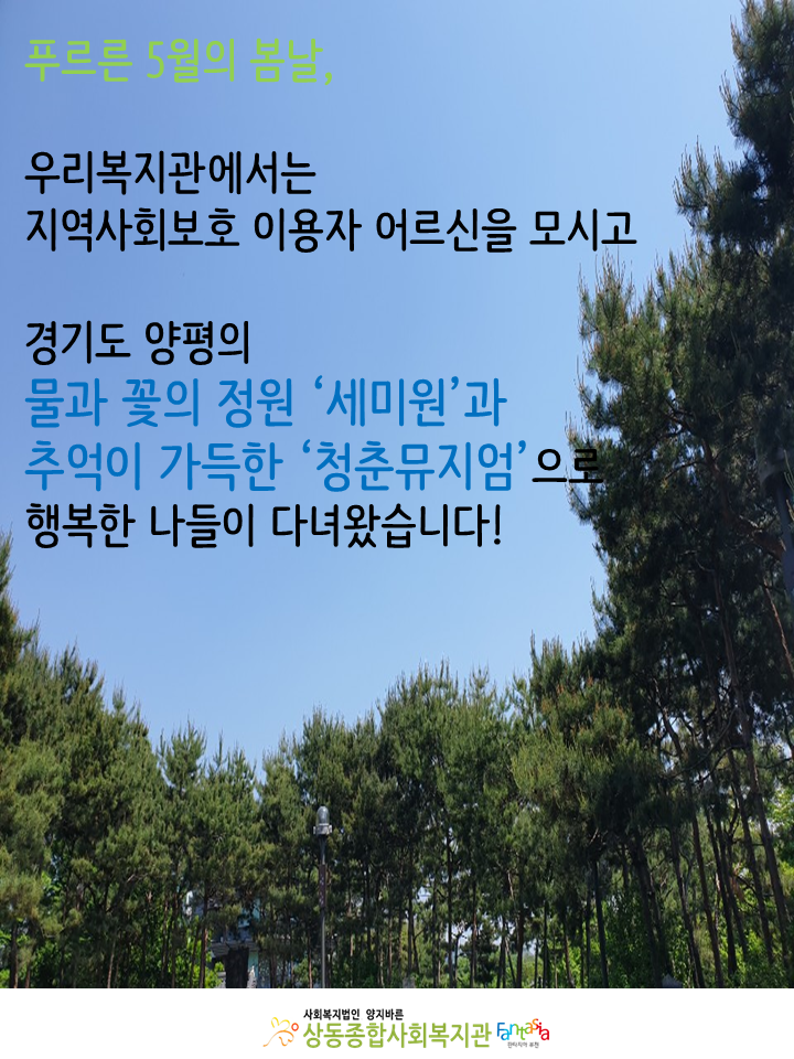 [활동보고]2019.5.23. 심명나세 어르신 효나들이