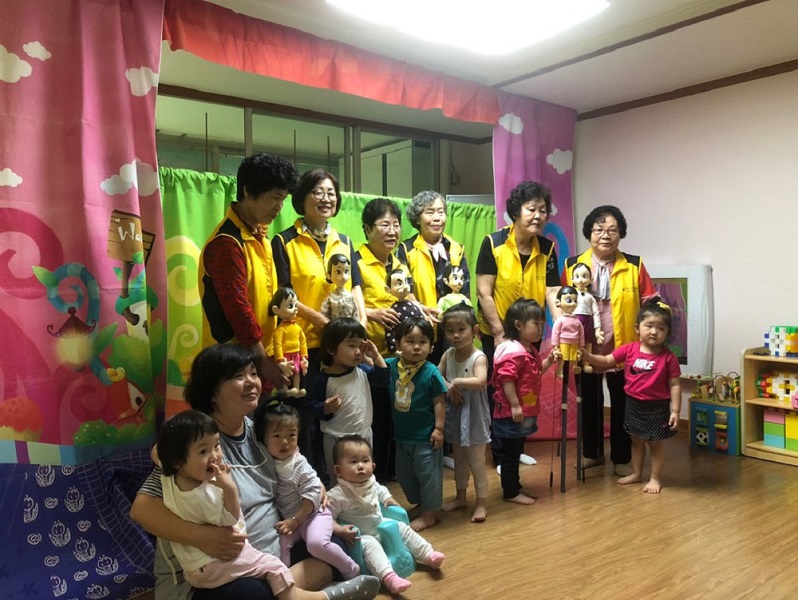 꿈드림실버인형극단 외부공연_예랑어린이집