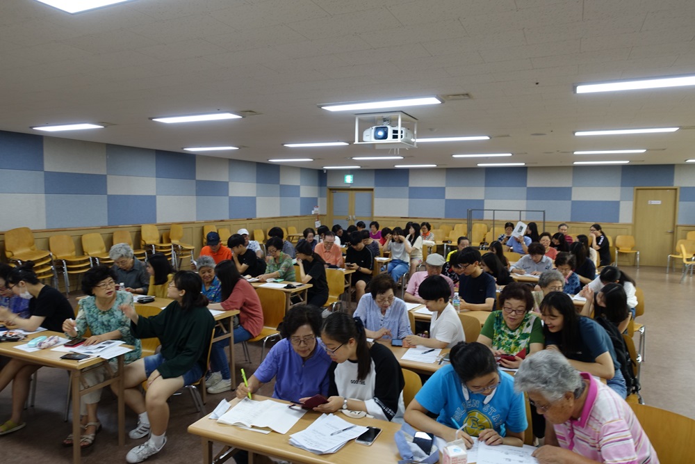 2018년 2G봉사단과 함께하는 어르신 휴대폰 교육(2차)