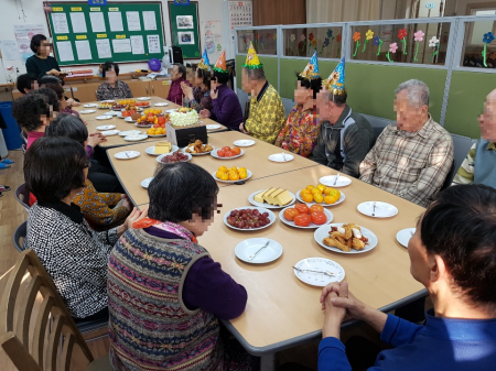 주간보호 11월 생신잔치