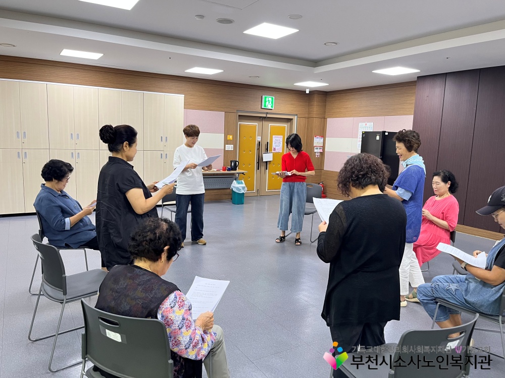 [노인자원봉사자관리사업] 녹색식생활 인형극 '표현 및 발성교육' 진행