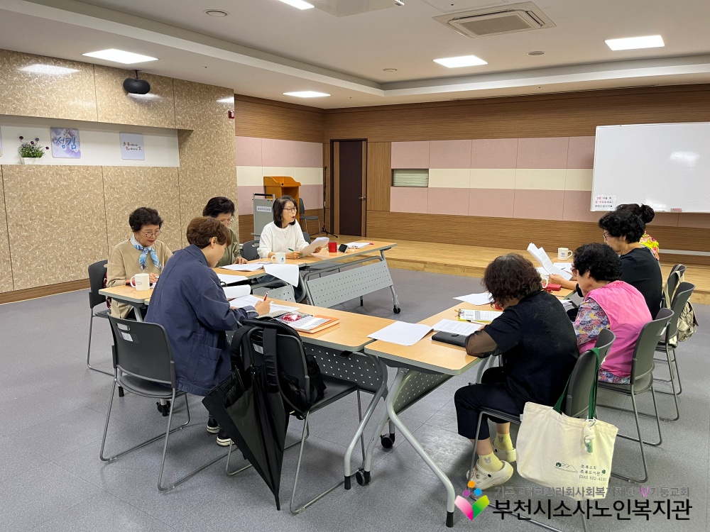 [노인자원봉사자관리사업] 녹색식생활 인형극 '표현 및 발성교육' 진행