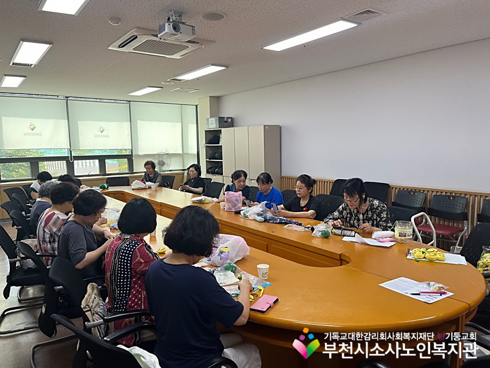 [노인자원봉사자관리사업] 2025년 7월 따실봉사단 자조모임 진행