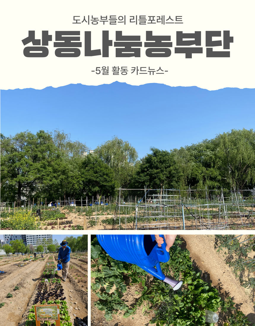상동나눔농부단 5월 활동기록